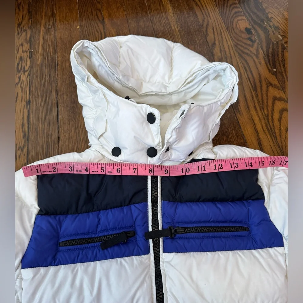 Women's Bogner Fire&Ice White and Blue Puffer Down ski Jacket xs - Picture 13 of 16
